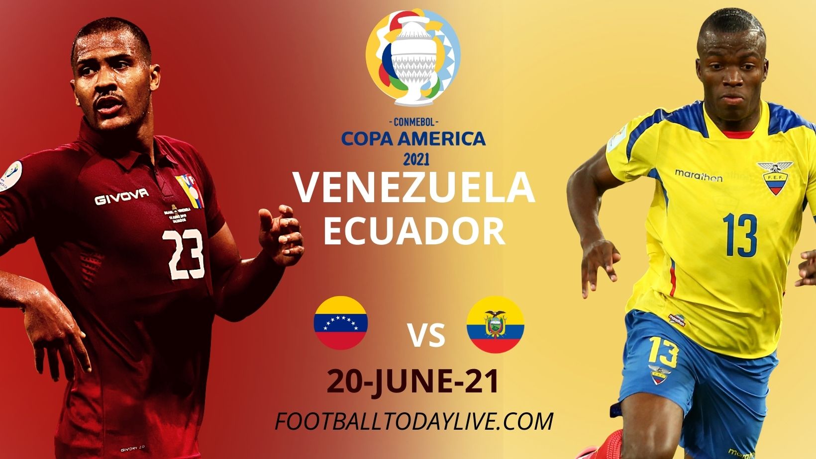 Venezuela vs Ecuador Live Stream 2021 | Copa America